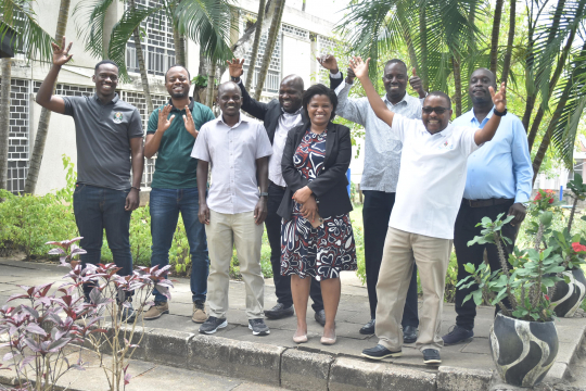 Happy IGE Fellows after the training 