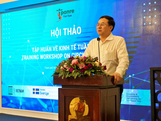 Mai Thanh Dung, Vice President of Institute of Strategy and Policy on Natural Resources and Environment