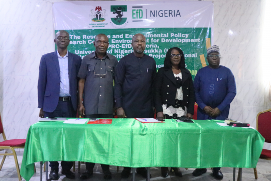 REDD+ Workshop at EfD Nigeria